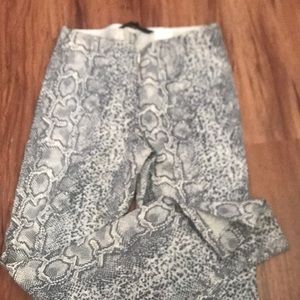 Guess Collection snake print pants